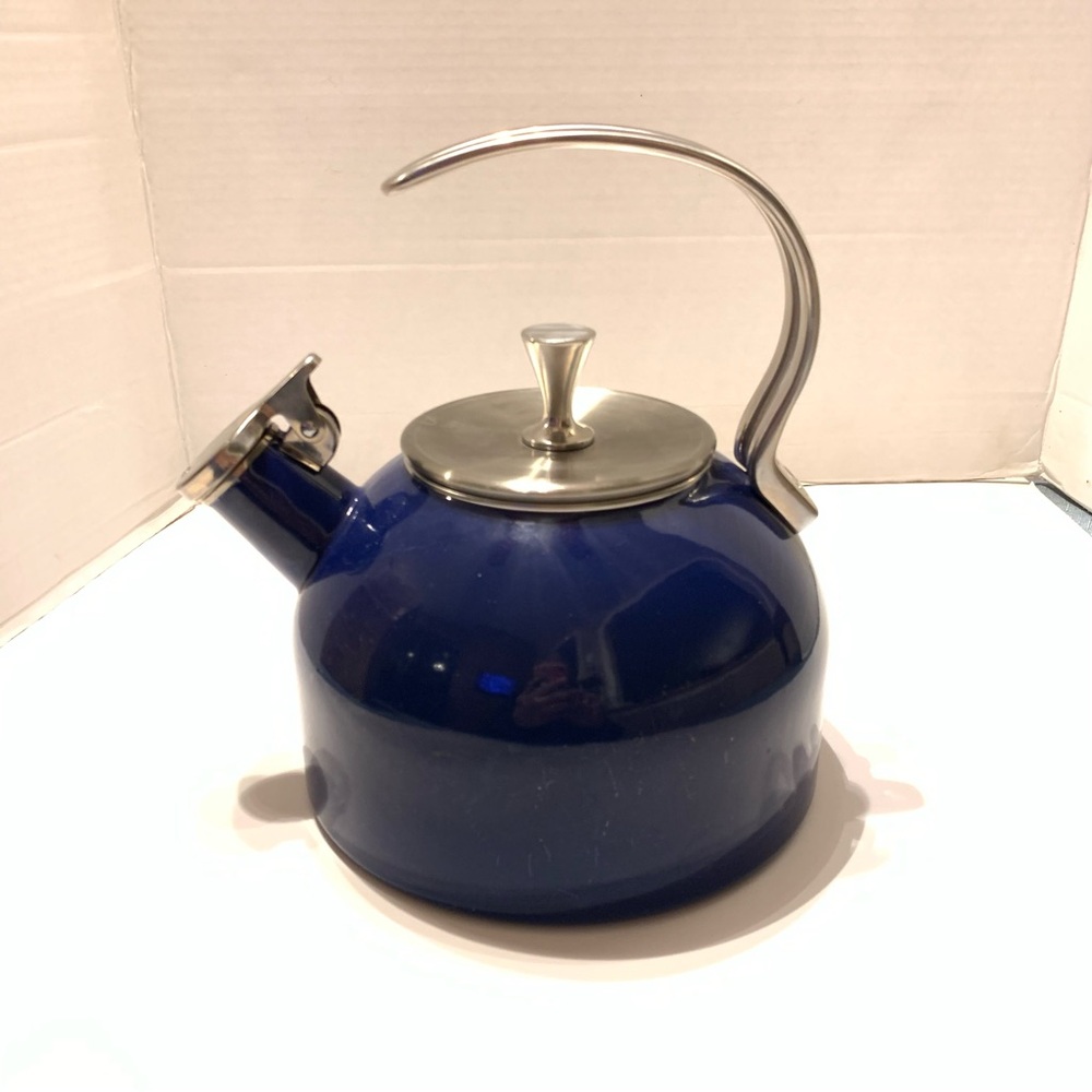 Kate Spade Tea Kettle Blue
